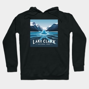 Frozen Lake Clark Hoodie